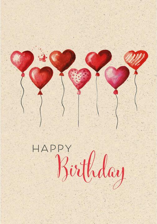 Ballons en forme de coeur (1 pcs)