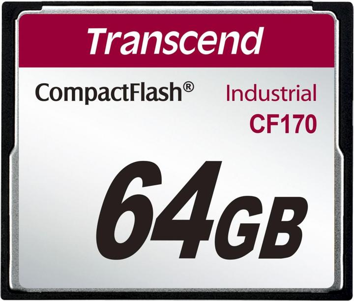 Transcend 64GB CF CARD (CF170) (64 GB, CF)