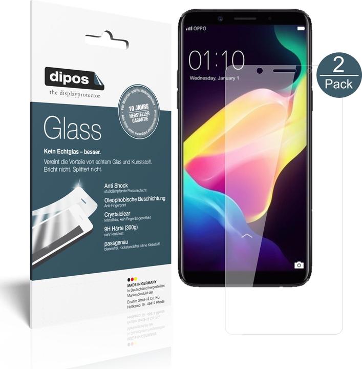 Immagine prodotto Dipos Pellicola Protettiva Anti-Shock (1 Pezzo/i, Oppo F5 Giovani)
