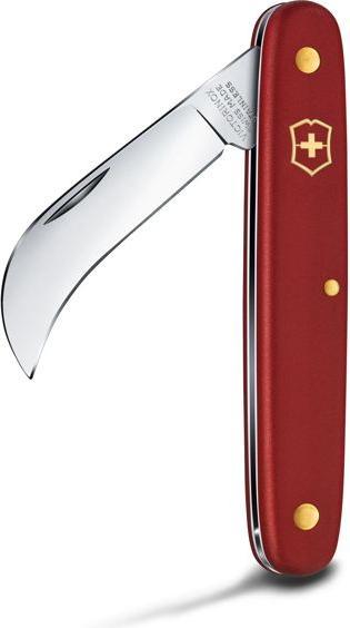 Image du produit Victorinox Couteau de poche/jardin, 1 fonction, lame courbe, rouge