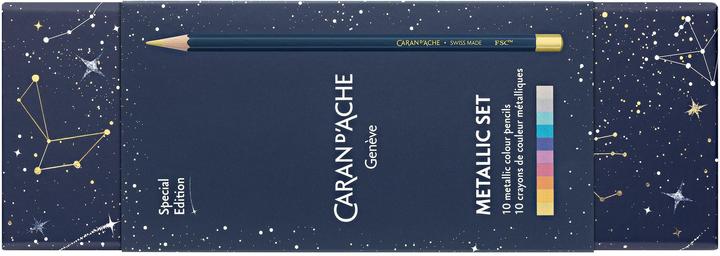 Actual product image Caran d'Ache Cosmic Blue colour set special edition (Multicoloured, 10 x)