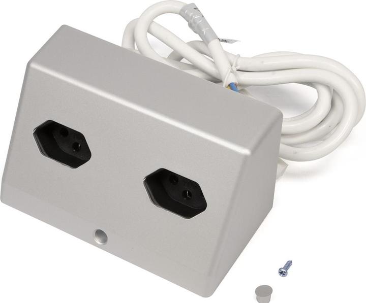 Produktbild L&S Doppelsteckdose Typ J (CH) 230 V