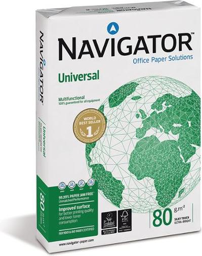 Image du produit Navigator Papier à copier Universal FSC, A3, 80 g/m (80 g/m², 500 x, A3)