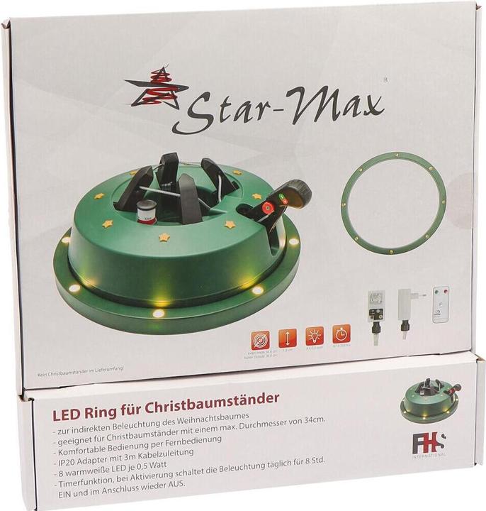 Immagine prodotto FHS Anello LED per il supporto dell'albero di Natale