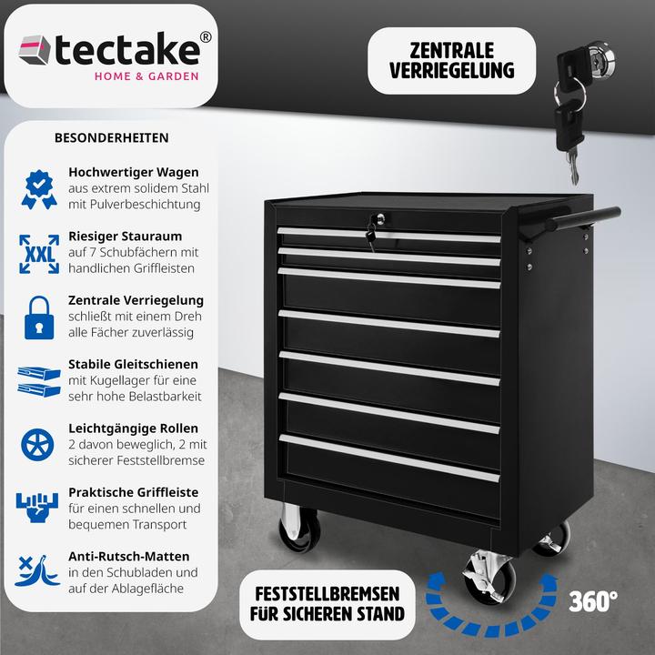 Actual product image tectake Tool trolley (1 x)