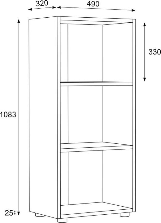 Actual product image VCM Ulas (49 x 32 x 108 cm)
