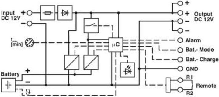 Actual product image Phoenix Contact DIN rail power supply 46 W, 12 V