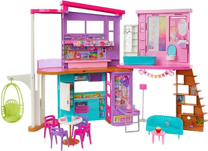 Actual product image Barbie Malibu House Playset