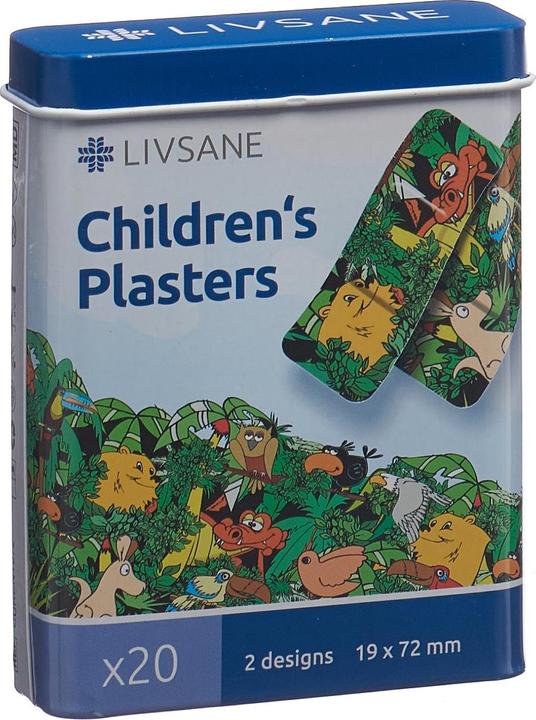 Livsane Kinderpflaster Jungle Animals (20 x)