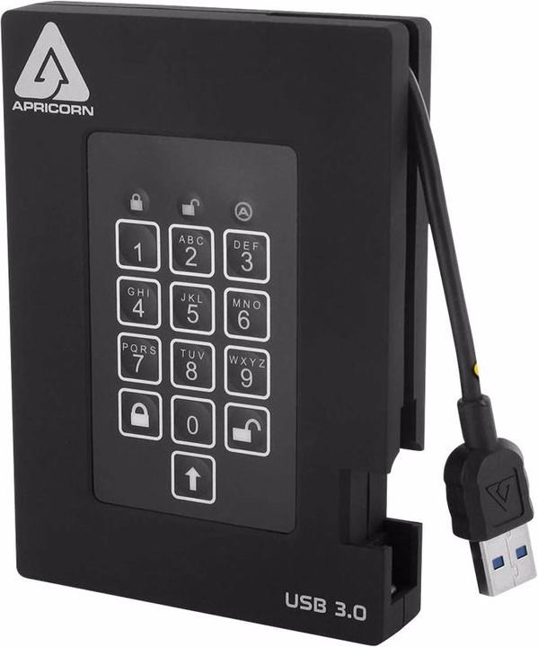 Image du produit Apricorn Aegis Padlock Fortress A25-3PL256-S4000F - 4 To disque dur SSD - externe (portable) (4000 Go)