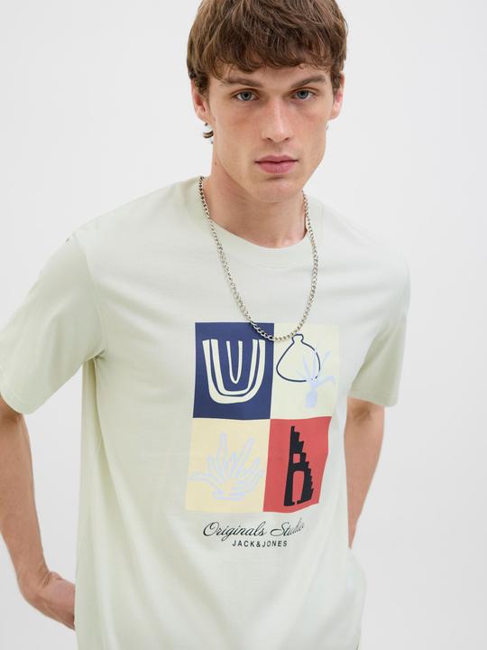 Immagine prodotto Jack & Jones Gedruckt Rundhalsausschnitt T-shirt T-shirt (S)