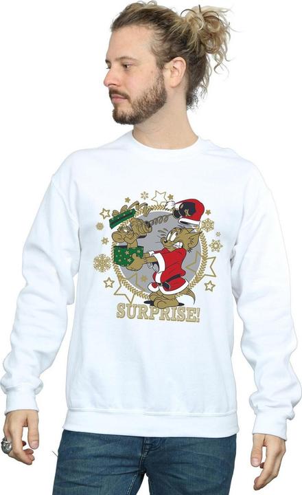 Immagine prodotto Tom & Jerry Christmas Surprise Felpa Uomo (M)