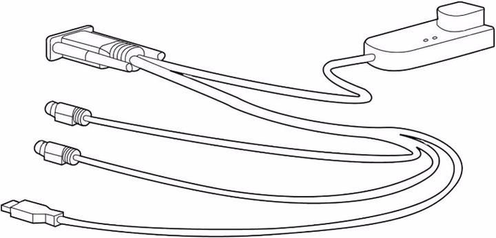HPE PS2 / USB Virtual Media CAC Interface Adapter