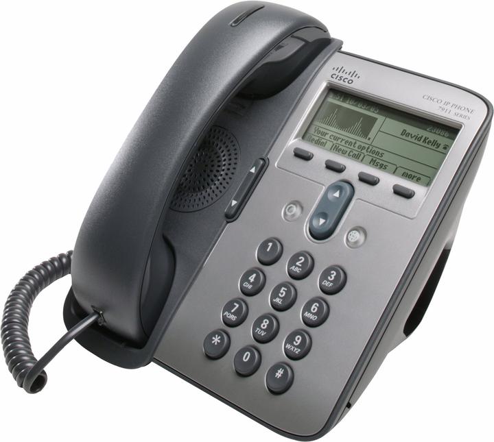 Image du produit Cisco IP Phone 7911G - Téléphone VoIP - SCCP