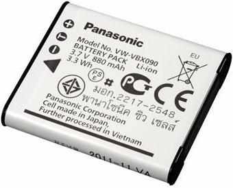 Produktbild Panasonic VW-VBX090E-W - Batterie - Li-Ion - 700 mAh (1 Stk., 700 mAh)