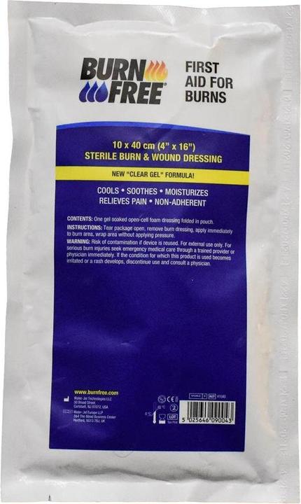 Immagine prodotto BurnFree Impacco di medicazione per ferite 10x40cm