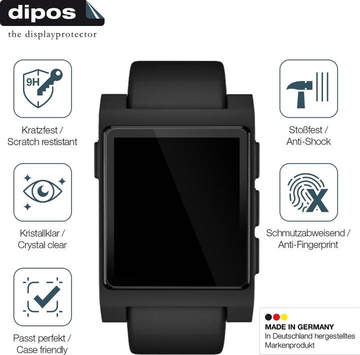 Actual product image Dipos Anti-Shock Screen Protector Clear