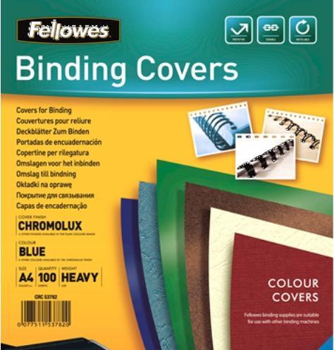 Actual product image Fellowes Chromolux top sheet, glossy, white