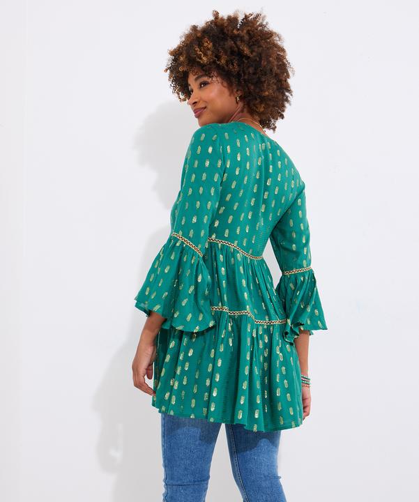 Image du produit Joe Browns Tiered Beaded Boho Mini Dress (36)