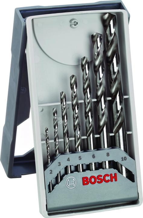 Bosch Zubehör PRO Metal HSS-G twist drill set, 7 pcs. (2 - 10 mm)