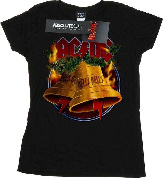 AC/DC Weihnachten Hells Bells BaumwollTShirt