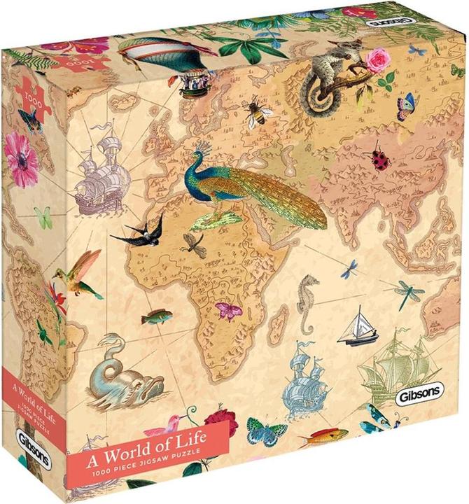Actual product image Gibsons Puzzle World of Life 1000 pieces (1000 pieces)