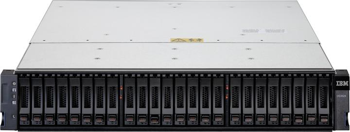 Produktbild IBM DS3524 - SAS - Rack (2U) - Schwarz - Grau - 25,9 kg - 449 x 487 x 86 mm - 25,9 k (SAS)