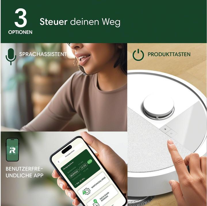Image du produit iRobot Roomba Plus 405 Combo + AutoWash Dock (Robot d'aspiration et de nettoyage)