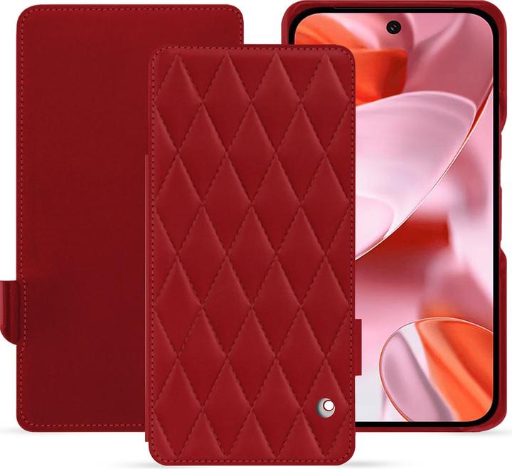 Actual product image Noreve Horizontal leather flap shell (Google Pixel 9)