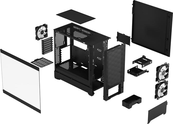 Actual product image Fractal Pop Air RGB TG (ATX, mATX, Mini-ITX)