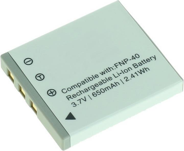 Immagine prodotto AGI 39890 - Sanyo - 650 mAh - 3,7 V - Lithium-Ion (Li-Ion) - 1 pezzo(i) (Batteria della fotocamera)