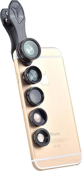 Produktbild Apexel APL-DG5H 5-in-1 Mobile Lens Kit