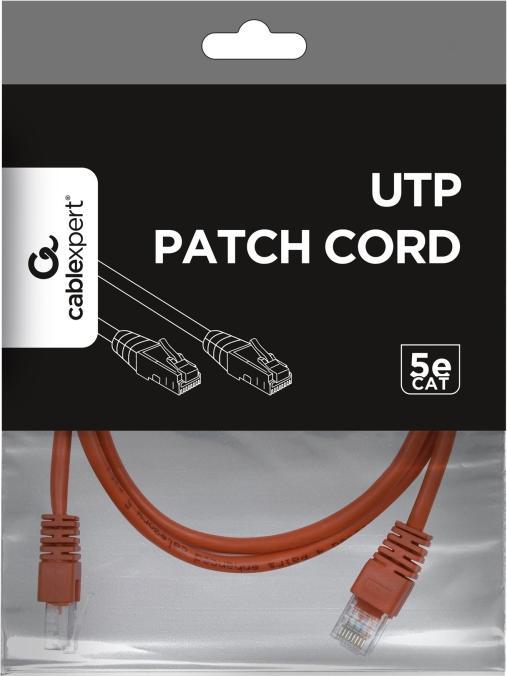 Actual product image Gembird Patch cable (U/UTP, CAT5e, 1 m)