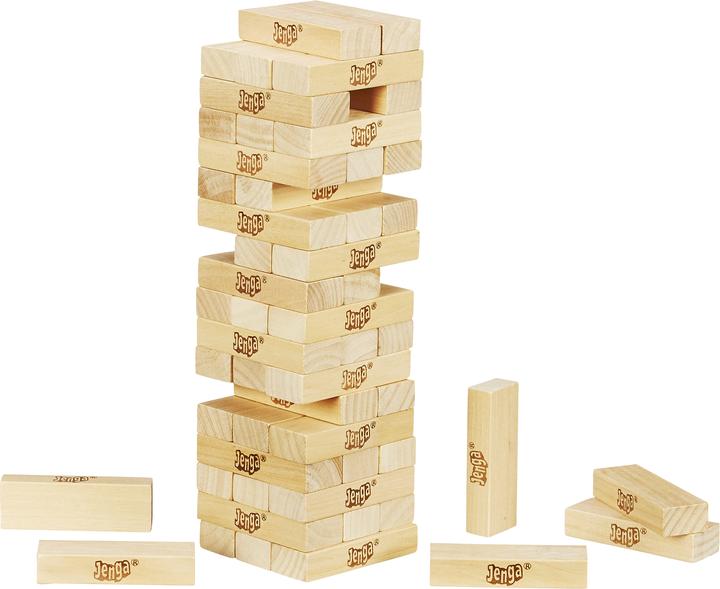 Actual product image Hasbro Gaming Jenga Classic (French, Italian, German)