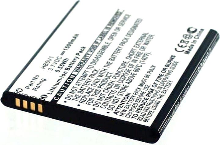 Image du produit AGI 42860 - Batterie - Huawei - Ascend Y300-0100 - Noir - Lithium-Ion (Li-Ion) - 1500