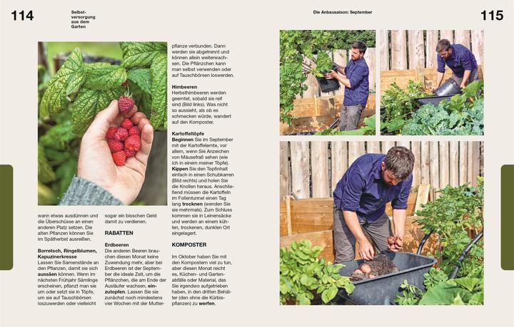 Produktbild Selbstversorgung aus dem Garten (Deutsch, Sam Cooper, Huw Richards, Reinhard Ferstl, 2025)