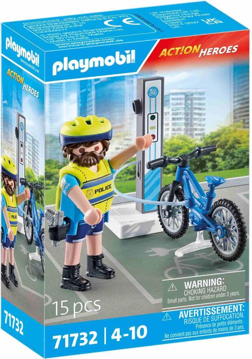 Image du produit Playmobil Patrouille de police à vélo (71732, Playmobil Action Heroes)