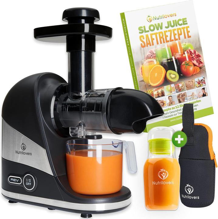 Produktbild Nutrilovers Slow Juicer MINI PRESS Black Berry