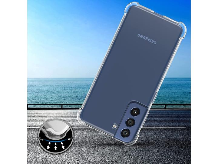 Produktbild Screenguard Crystal Soft Airbag Bumper (Samsung Galaxy S21 FE)