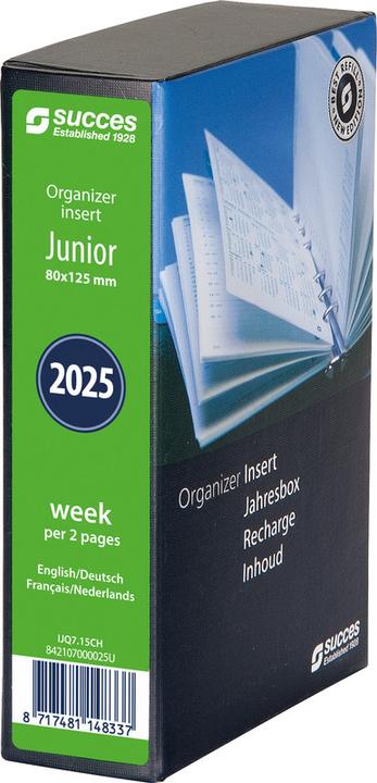 Actual product image Succes Junior Annual Content complete January - December (8 x 12.5 cm, German, English, Italian, French)