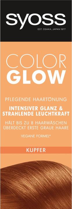 Actual product image Syoss Color Glow (Copper)