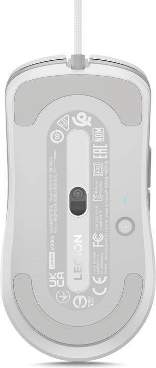 Immagine prodotto Lenovo Accessori mouse da gioco Legion M300s RGB (bianco ghiacciaio) (Cablato)
