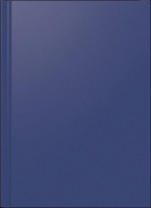 Produktbild Buchkalender 781 21x29,7cm 1 Woche/2 Seiten blau 2025 (A4, Englisch, Deutsch, Italienisch, Französisch)