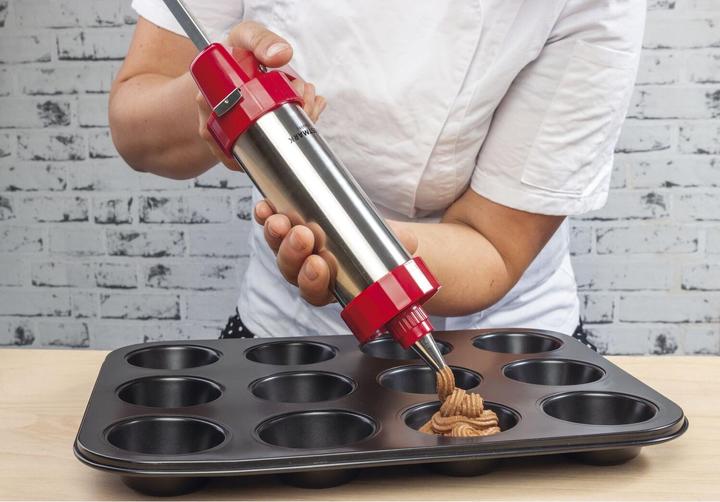 Actual product image Westmark Pastry press and garnishing syringe (Biscuit press, 250 ml)