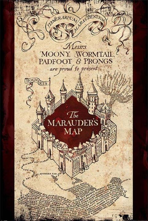 Immagine prodotto Cartellone Marauders Mappa
