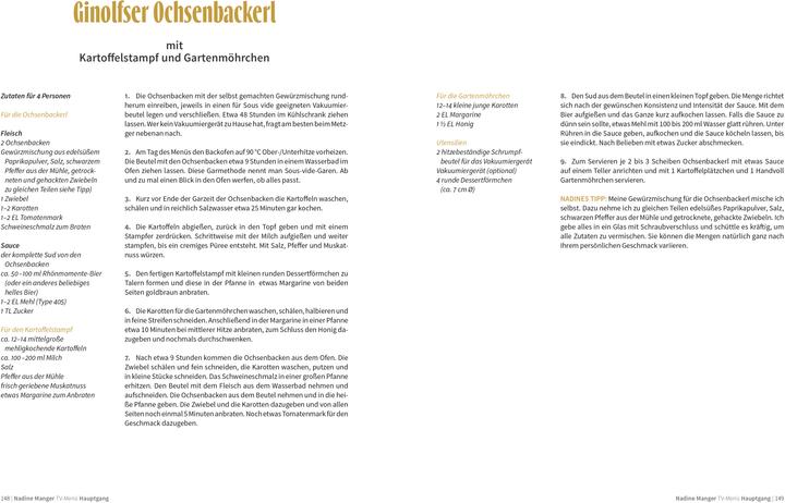 Nährwerte und Zutaten Landfrauenküche Band 8 (Deutsch, Die Landfrauen, 2024)