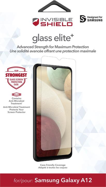 Produktbild Zagg InvisibleShield Glass Elite+ Samsung (e) (1 Stück, Samsung Galaxy A12)