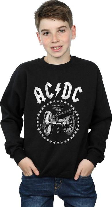 Immagine prodotto AC/DC We Salute You Cannon Felpa Ragazzi (140, 146)