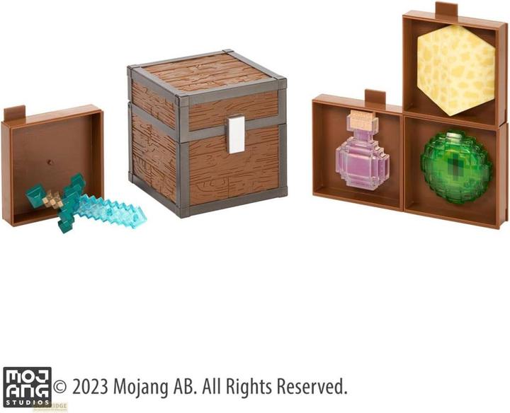 Actual product image Noble Collection Minecraft Loot Chest The End 10 cm