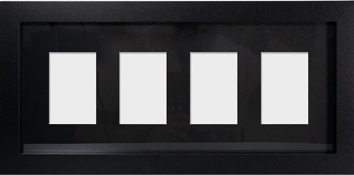 Produktbild GB Eye Trading Card “Collector Frame” 4 position Black (40x17cm)